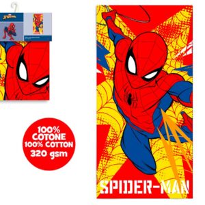 TELO MARE COTONE 100% SPIDERMAN